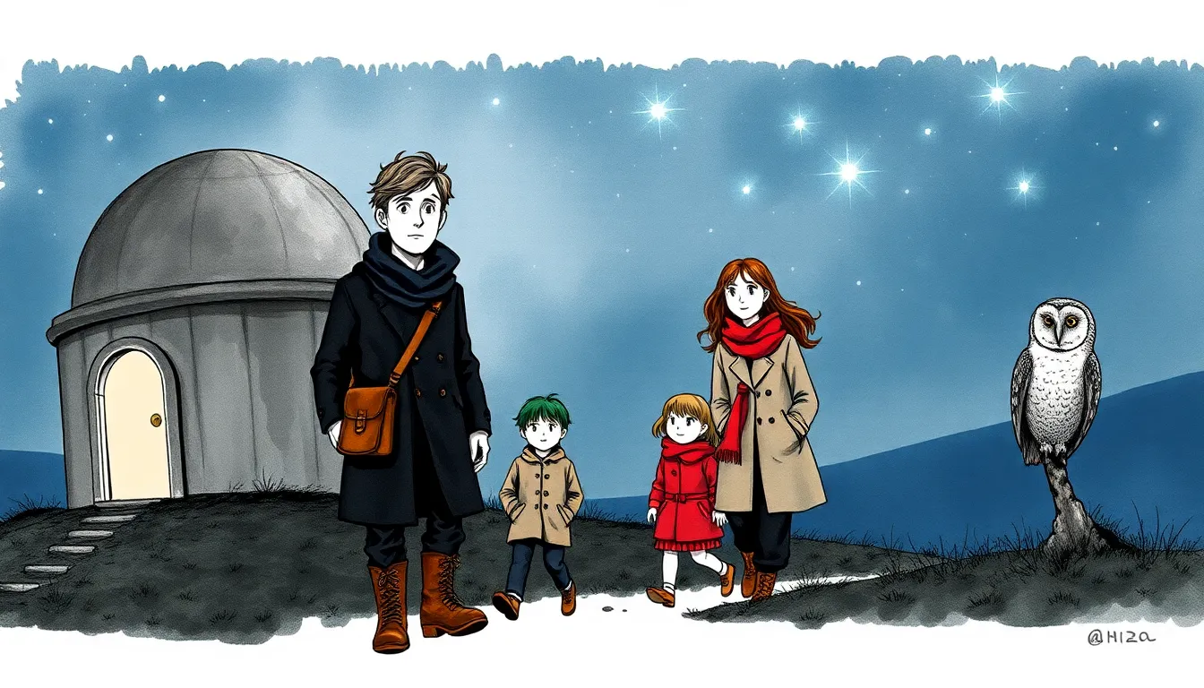 Illustration de La nuit des étoiles tutélaires et la rencontre