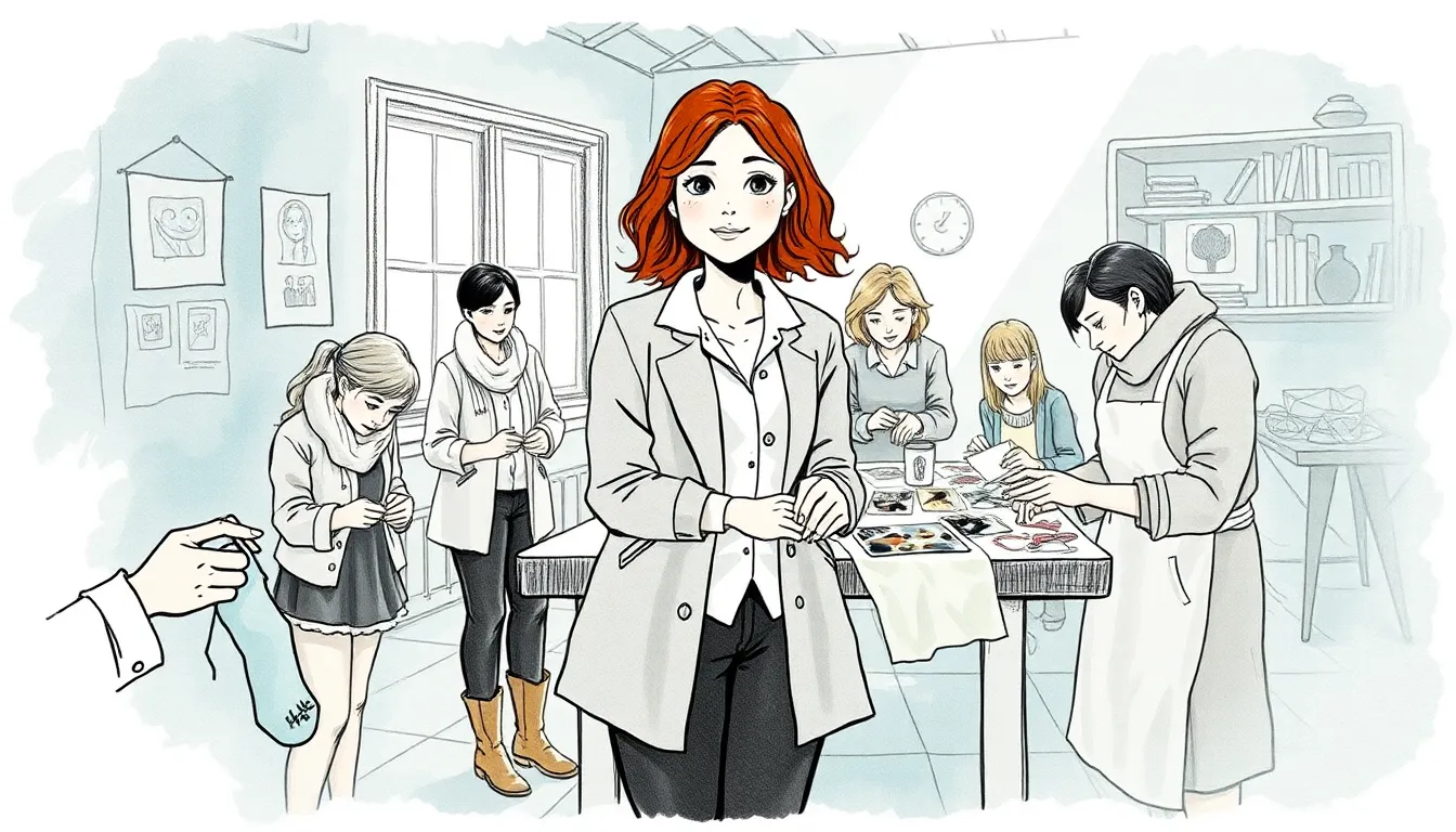 Illustration d'Un petit souffle de lumière inattendu