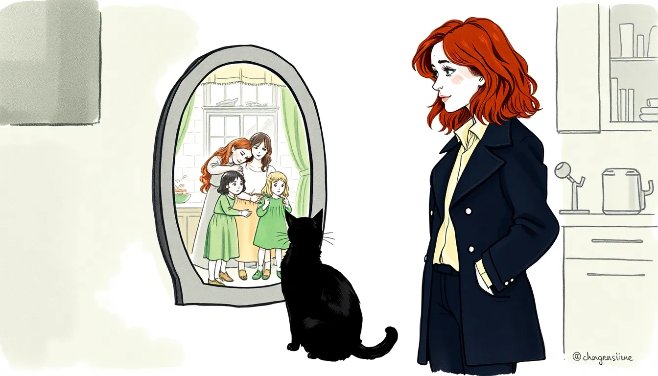 Illustration de Le miroir de la famille et le pacte silencieux