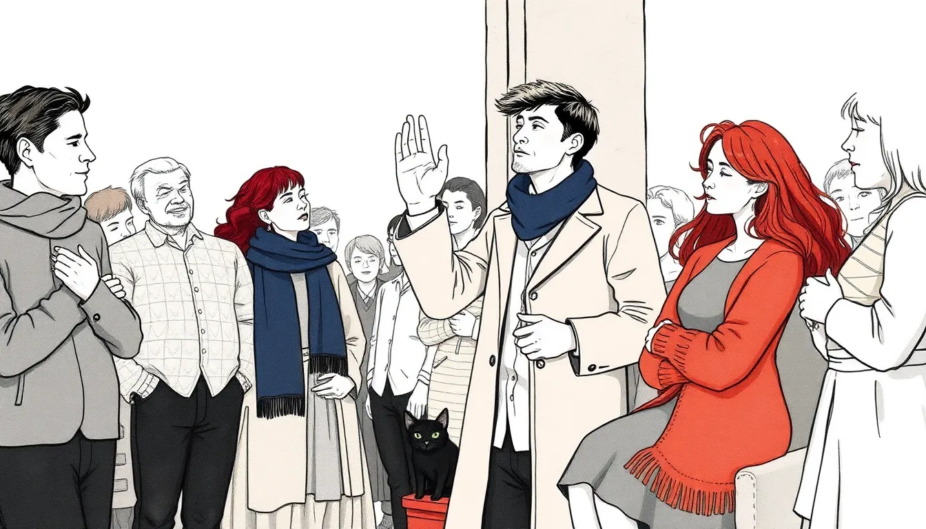 La Mélodie du Silence : Une mélodie silencieuse touchant les cœurs 5 Illustration de La confession sans paroles qui unifie