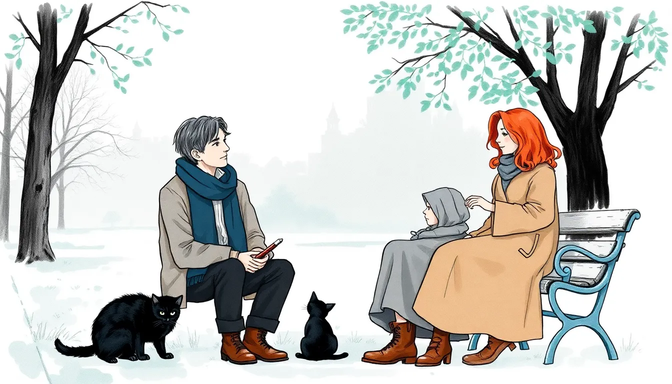 La Mélodie du Silence : Une mélodie silencieuse touchant les cœurs 6 Illustration de la fenêtre d'écoute dans le parc